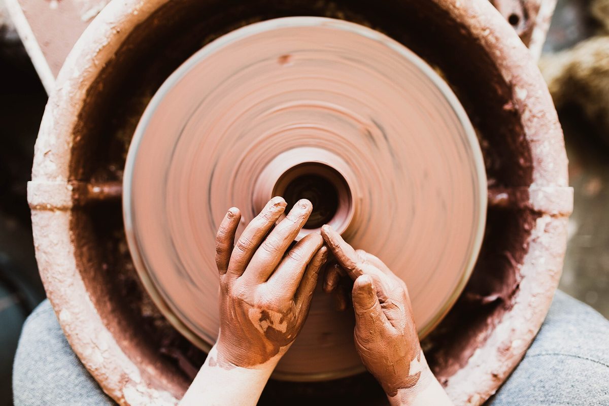 Throwing on the wheel